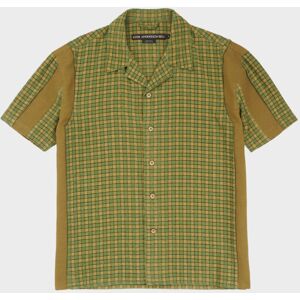 Andersson Bell Aprol Check Panel Shirt Green M