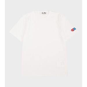 Comme des Garcons PLAY M Pixel Heart T-shirt White XL