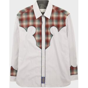 Maison Margiela Pendleton Yoke Stripe Shirt 42