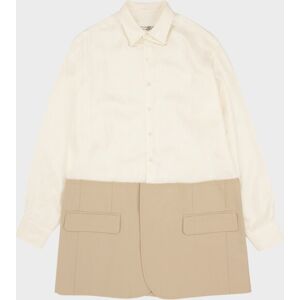 MM6 Maison Margiela Shirtdress White/Beige S