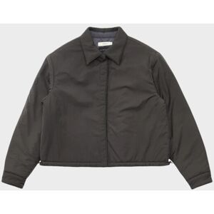 Amomento Quilted Reversible Padded Shirt Charcoal 1