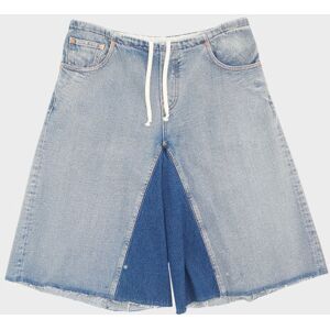 MM6 Maison Margiela Long Denim Shorts Blue 38