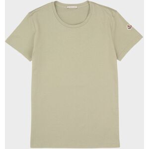 Moncler Cotton Jersey T-shirt Dusty Green XS