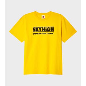 Sky High Farm Construction Graphic Logo T-shirt Yellow M