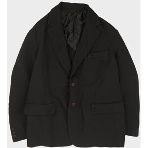 Comme des Garcons Black Crinkle Blazer Black M