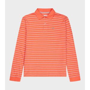 Saks Potts Serena Polo Shirt Melon Stripe M