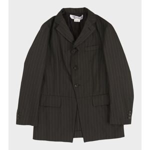 Comme des Garcons Pinstripe Blazer Black M