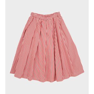 Comme des Garcons Girl Striped Skirt Red/White L
