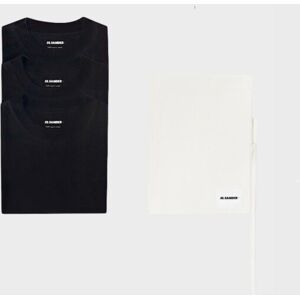 Jil Sander 3-Pack L/S T-shirt Set Black M