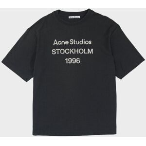 Acne Studios Logo T-shirt Faded Black S