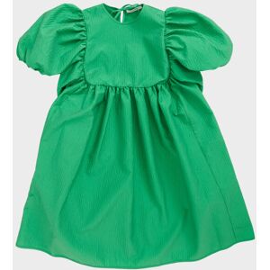 Cecilie Bahnsen Dahlia Dress Emerald Green 6