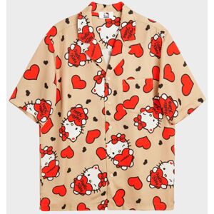 Soulland X Hello Kitty Orson Heart Shirt Beige S/M