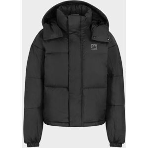 66 North Dyngja Down Cropped Jacket Black XS