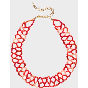 Anni Lu Tattoo Choker Necklace Red ONESIZE