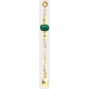 Leleah Ingrid Earring Malachite ONESIZE