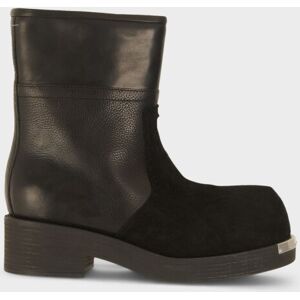 MM6 Maison Margiela Biker Ankle Boots Black 44