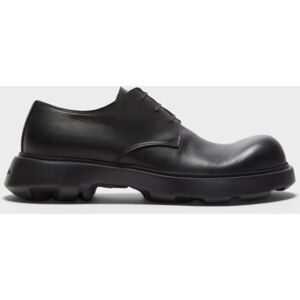 Acne Studios Leather Lace-Up Shoes Black 44