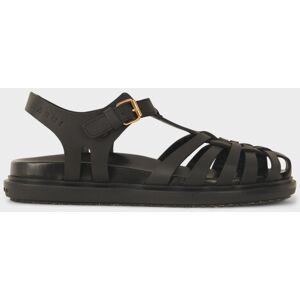 Marni Fisherman Fussbett Sandal Black 39