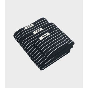 Tekla Bath Towel 70x140 Black Stripes 70x140