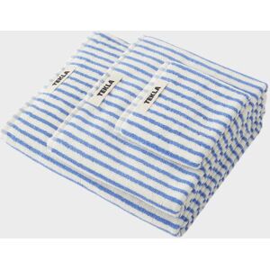 Tekla Hand Towel 50x90 Coastal Stripes ONESIZE