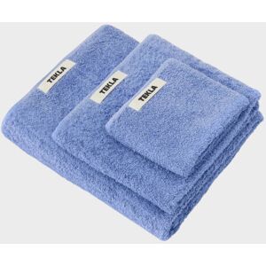 Tekla Bath Towel 70x140 Clear Blue ONESIZE