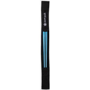 Snow Peak Anodized Titanium Chopsticks Blue ONESIZE