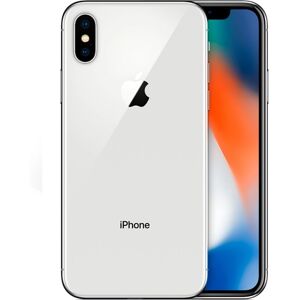 Apple Iphone X 64 Gb Sølv Meget Flot