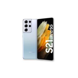 Samsung Galaxy S21 Ultra 5g 256 Gb Sølv Meget Flot