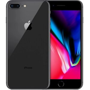 Apple Iphone 8 Plus 256 Gb Sort/grå Som Ny