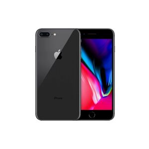 Apple Iphone 8 Plus 64 Gb Sort/grå Meget Flot
