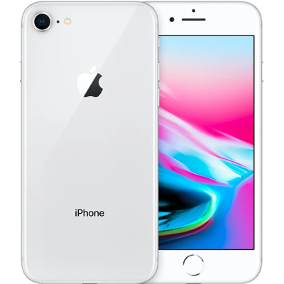 Apple Iphone 8 64 Gb Nano Sim Sølv Meget Flot Apple Iphone 8 64 Gb Nano Sim Sølv Meget Flot