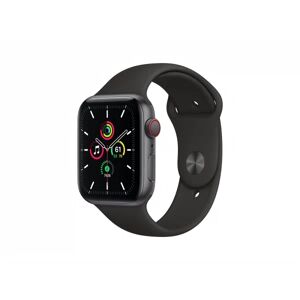 Apple Watch Se 2nd Gen 44 Mm Wifi Sort Sport Band Sort Som Ny