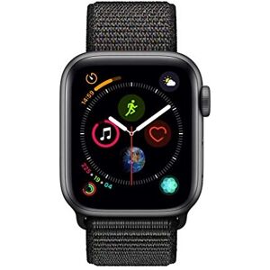 Apple Watch Series 4 Aluminum 44 Mm 4g   Esim   Wifi Grå Sort Okay