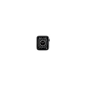 Apple Watch Series 6 44 Mm Wifi Sort Sport Band Black Brugt - Meget Flot Stand