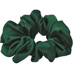 Lenoites Mulberry Silk Scrunchie, Green