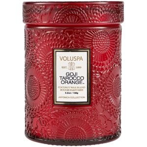 Voluspa Small Glass Jar Goji Tarocco Orange 50h