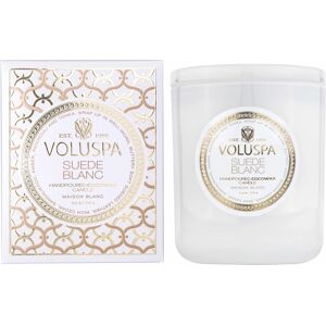 Voluspa Classic Boxed Candle Suede Blanc 60h