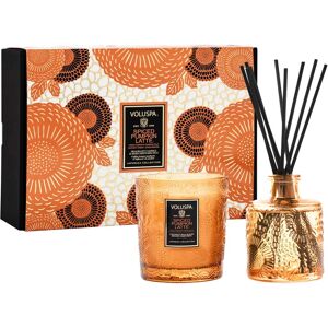 Voluspa Demi Candle And Diffuser Set Spiced Pumpkin Latte (142 g + 100  ml)