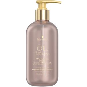 Schwarzkopf Professional Oil Ultime Marula & Rose Oil Light Shampoo (300ml)