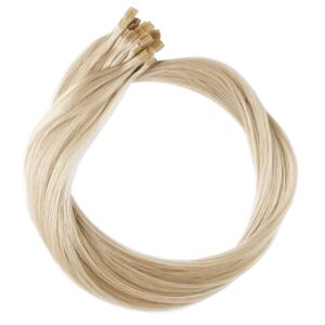 Rapunzel of Sweden Nail Hair Premium Straight 10.7 Light Grey 50