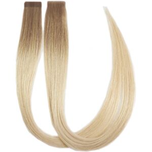 Rapunzel of Sweden Premium Tape Extensions - Seamless & Classic 3 (50 cm) Cool Platinum Blonde Balayage B7.3/10.10