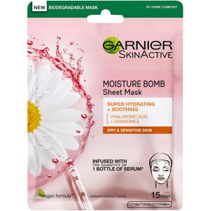 Garnier Skin Active Moisture Bomb Sheet Mask Super Hydrating + Soothing Mask (32 g)