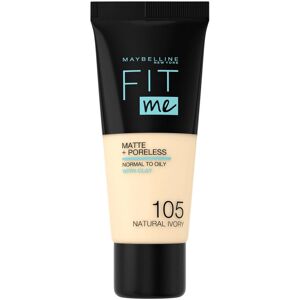 Maybelline Fit Me Foundation Matte & Poreless Natural Ivory 105