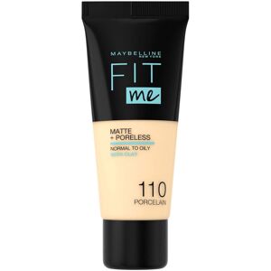 Maybelline Fit Me Matte & Poreless Foundation Porcelain 110