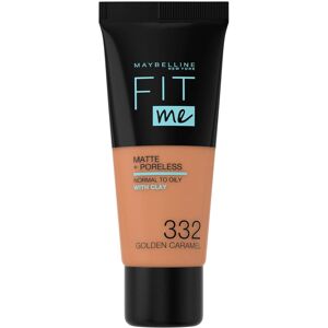 Maybelline Fit Me Matte & Poreless Foundation Golden Caramel 332