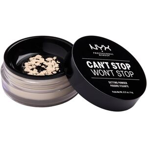 NYX Professional Makeup Cant Stop Wont Stop Setting Powder 01 Light