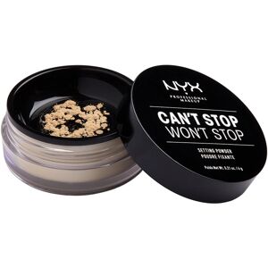 NYX Professional Makeup Cant Stop Wont Stop Setting Powder 02 Light Medium