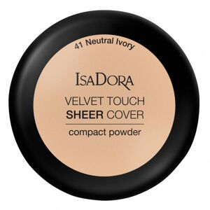 IsaDora Velvet Touch Sheer Cover Compact Powder 41 Neutral Ivory