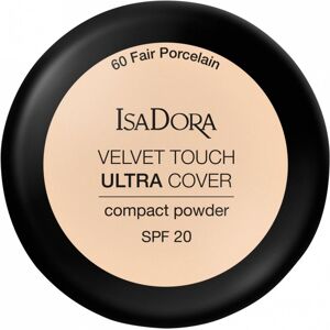 IsaDora Velvet Touch Ultra Cover Compact Power SPF 20 60 Fair Porcelain