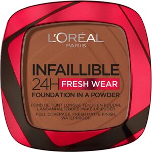 L'Oréal Paris Infaillible 24h Fresh Wear Powder Foundation Deep Amber